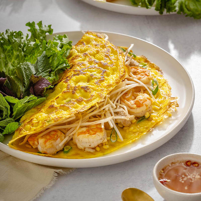Ho Chi Minh City Food Guide - banh xeo in saigon